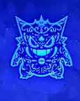 Sugar Skull Gengar Video Pokeball Game Enamel Pins Hat Pins Lapel Pin Brooch Badge Festival Pin