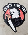 Just The Tip Michael Myers Horror Halloween Enamel Pins Hat Pins Lapel Pin Brooch Badge Festival Pin