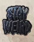 Stay Weird Polished Metal Enamel Pins Hat Pins Lapel Pin Brooch Badge Festival Pin