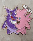 Clefairy Gengar Abomination Pokeball Video Game Enamel Pins Hat Pins Lapel Pin Brooch Badge Festival Pin
