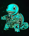 Psychedelic Monster Face Squirtle Poke Ball Video Game Enamel Pins Hat Pins Lapel Pin Brooch Badge Festival Pin