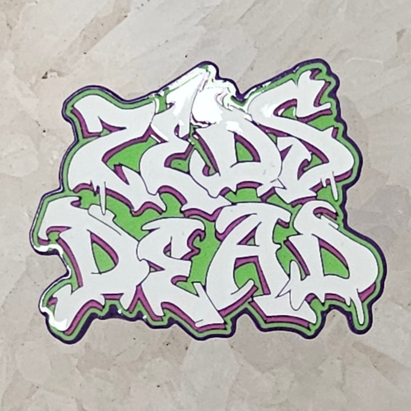 Zeds Graffiti Dead Dubstep Edm Music DJ White Enamel Pins Hat Pins