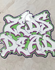 Zeds Graffiti Dead Dubstep Edm Music DJ White Enamel Pins Hat Pins Lapel Pin Brooch Badge Festival Pin