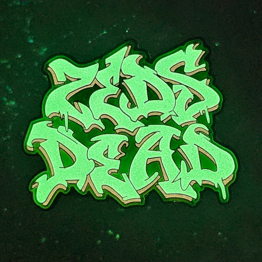 Zeds Graffiti Dead Dubstep Edm Music DJ White Enamel Pins Hat Pins