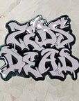 Zeds Graffiti Purple/Green Dead Dubstep Edm Music DJ Enamel Pins Hat Pins Lapel Pin Brooch Badge Festival Pin