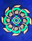 Cyclone Daily Mandala Bread Edm Music DJ V2 Enamel Pins Hat Pins Lapel Pin Brooch Badge Festival Pin