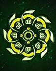 Cyclone Daily Mandala Bread Edm Music DJ V3 Enamel Pins Hat Pins Lapel Pin Brooch Badge Festival Pin
