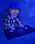 Fear Selecta Hunter S Thompson Dj And Loathing Dubstep Edm Vegas Enamel Pins Hat Pins Lapel Pin Brooch Badge Festival Pin