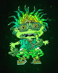 Trippy Hippie Chuckie Rug Rat Grateful Shakedown Dead Phish 90s Cartoon Limited Edition Glow Enamel Pins Hat Pins Lapel Pin Brooch Badge Festival Pin