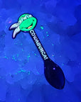 Cowabunga Tmnt Ninja Turtle Mini Spoon Purple Enamel Pins Hat Pins Lapel Pin Brooch Badge Festival Pin