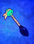 Cowabunga Tmnt Ninja Turtle Mini Spoon Red Enamel Pins Hat Pins Lapel Pin Brooch Badge Festival Pin