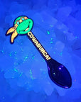 Cowabunga Tmnt Ninja Turtle Mini Spoon Orange Enamel Pins Hat Pins Lapel Pin Brooch Badge Festival Pin