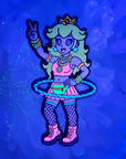 Rave Bae Princess Peach Hula Hoop Flow Edm Dubstep Enamel Pins Hat Pins Lapel Pin Brooch Badge Festival Pin