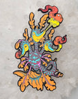 Ethereal Seahorse V5 Sea Creature Psychedelic Art Enamel Pins Hat Pins Lapel Pin Brooch Badge Festival Pin