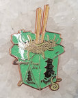 Chinese Takeout Fake Out V2 Psychedelic Art Mythical Creature Enamel Pins Hat Pins Lapel Pin Brooch Badge Festival Pin