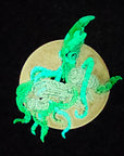 Spectral Space Squid V3 Attack Space Ship Psychedelic Art Enamel Pins Hat Pins Lapel Pin Brooch Badge Festival Pin