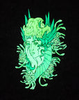Druid Goddess Bloom V2 Flower Skull Psychedelic Art Enamel Pins Hat Pins Lapel Pin Brooch Badge Festival Pin