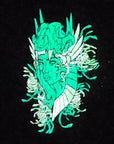 Druid Goddess Bloom V5 Flower Skull Psychedelic Art Enamel Pins Hat Pins Lapel Pin Brooch Badge Festival Pin
