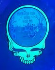 And Like The Wind You Go Stealie NFA Dancing Bear Skeleton Glow Enamel Pins Hat Pins Lapel Pin Brooch Badge Festival Pin