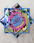 Heady Mafia Flow Star Spinner Enamel Pins Hat Pins Lapel Pin Brooch Badge Festival Pin