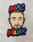 Mac Hip Hop Miller V3 Rap Music Glow Enamel Pins Hat Pins Lapel Pin Brooch Badge Festival Pin