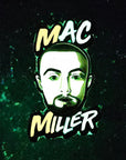 Mac Hip Hop Miller V3 Rap Music Glow Enamel Pins Hat Pins Lapel Pin Brooch Badge Festival Pin