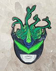 Ganja Ranger White Night GWN Edm Dubstep Dj Glow Enamel Pins Hat Pins Lapel Pin Brooch Badge Festival Pin