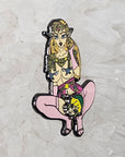 Kinky Zelda & Link Legend Of Video Game Spinner Glow Enamel Pins Limited Edition Hat Pins Lapel Pin Brooch Badge Festival Pin