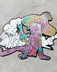 5 Pack - The Midnight Stoner Gospel Clancy & Charlotte Festival Family Weed Cartoon Wholesale Glow Enamel Pins Bulk Hat Pins Lapel Pin Brooch Badge Festival Pin