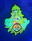 Peaches & Cream Mario Video Game Kinked Princess Sexy Peach Spinner Glow Enamel Pins Hat Pins Lapel Pin Brooch Badge Festival Pin
