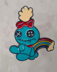 Stitch Voodoo Doll V3 90s Cartoon Enamel Pins Hat Pins Lapel Pin Brooch Badge Festival Pin