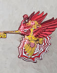 Android Humming Bird Skeleton Key Psychedelic Art V4 Enamel Pins Hat Pins Lapel Pin Brooch Badge Festival Pin