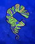 Robotic Caterpillar Question Mark V1 Tipper Edm Dj Rave Psychedelic Enamel Pins Hat Pins Lapel Pin Brooch Badge Festival Pin