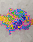 Lion Elephant Snake Cloud Creature V3 Lex Newtho Archangel Trippy Psychedelic Art 3D Enamel Pins Hat Pins Lapel Pin Brooch Badge Festival Pin