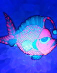 Angler Fish V1 Psychedelic Animal Art Enamel Pins Hat Pins Lapel Pin Brooch Badge Festival Pin