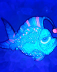 Angler Fish V4 Psychedelic Animal Art Enamel Pins Hat Pins Lapel Pin Brooch Badge Festival Pin