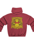 Winnie Braver Than You Seem Pooh Meditation Honeycomb Bee Hoodie 2 Sided Men's Hooded Sweatshirt By Carissa Williams X Mythical Merch