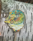 10 Pack - Furthur Bus Dancing Bear Crew Forever Grateful Stealie Dead Lot Limited Edition Glow Enamel Pins Wholesale Hat Pins Bulk Lapel Pin Brooch Badge Festival Pin