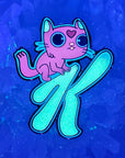 Special K Alien Kitten Ketamine Cat Glow Enamel Pins Hat Pins Lapel Pin Brooch Badge Festival Pin