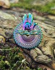 Rezz Hypnotic Hand Palm Reading Dubstep Edm Dj 3D Metal Enamel Pins Limited Edition Hat Pins Lapel Pin Brooch Badge Festival Pin