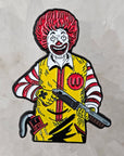 Wicked Clown Ronald McDonald Fast Trash Insane Shotgun Clown Posse Icp Enamel Pins Hat Pins Lapel Pin Brooch Badge Festival Pin