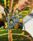 10 Pack - The Addams Simpson Family Horror Cartoon Wholesale Glow Enamel Pin Hat Pin Bulk Lapel Pin Brooch Badge Festival Pins