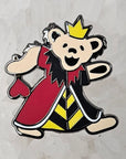 Forever Grateful Queen Of Dancing Bear Hearts Dead In Wonderland Enamel Pins Hat Pins Lapel Pin Brooch Badge Festival Pin