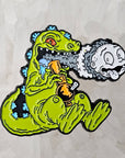 Ripped Reptar Stoner Tommy Rug Rat 90s Cartoon Weed Parody Enamel Pins Hat Pins Lapel Pin Brooch Badge Festival Pin