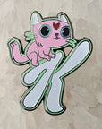 Special K Alien Kitten Ketamine Cat Glow Enamel Pins Hat Pins Lapel Pin Brooch Badge Festival Pin
