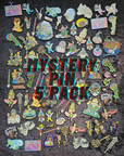 Glow In The Dark Themed 5 Pin Mystery Mixed Pack Wholesale Enamel Pins Hat Pins Lapel Pin Brooch Badge Festival Pin