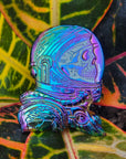 Undead Astronaut Space Skeleton Cosmonaut Universe White Glow Skull Enamel Pins Hat Pins Lapel Pin Brooch Badge Festival Pin