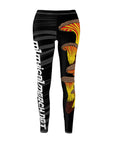 Fire Mushroom Cluster Women's Cut & Sew Casual Leggings Stockings Tights Pants By Erin Barnhart X Mythical Merch
