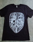 Guy Fawkes V For Anonymous Vendetta Nature Vs. Machine Mask Black Unisex Short Sleeve T Shirt