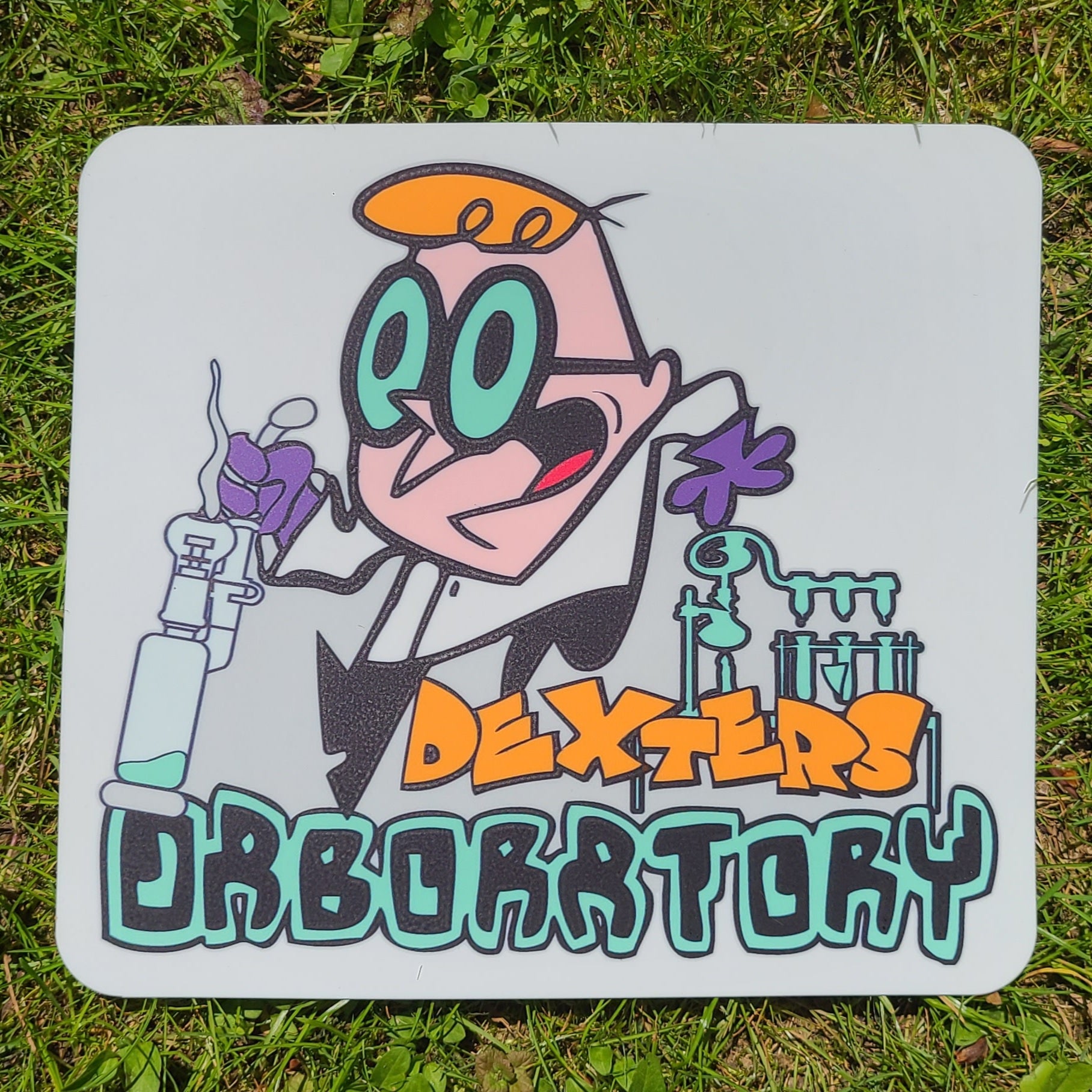 Dexters Daboratory Dab Lab 90s Cartoon Dab Mat Moodmat Non Stick